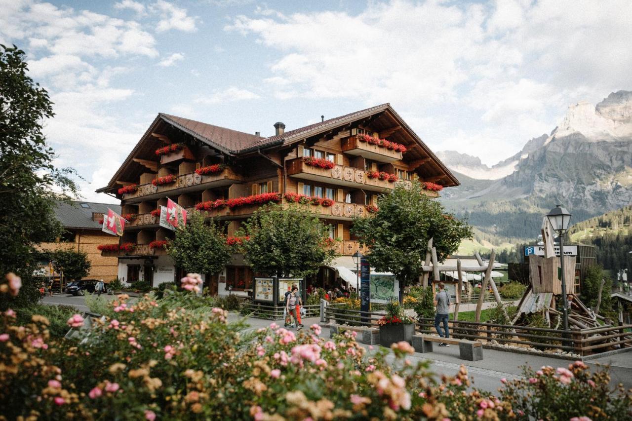 Hotel Adler Adelboden Exterior foto